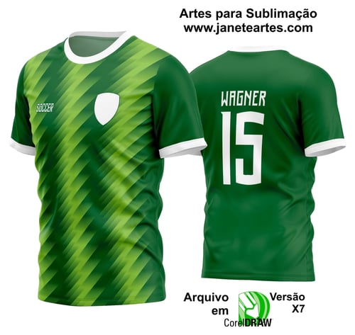 Arte Vetor Estampa Camisa Time Amador Futebol 2024 Arte Vetor Estampa Camisa Time Amador Futebol 2024
