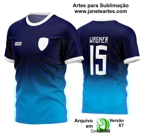Arte Vetor Estampa Camisa Time Amador Futebol 2024 Arte Vetor Estampa Camisa Time Amador Futebol 2024