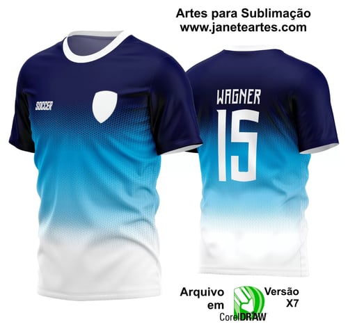 Arte Vetor Estampa Camisa Time Amador Futebol 2024 Arte Vetor Estampa Camisa Time Amador Futebol 2024
