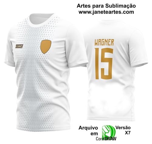 Arte Vetor Estampa Camisa Time Amador Futebol 2024 Arte Vetor Estampa Camisa Time Amador Futebol 2024