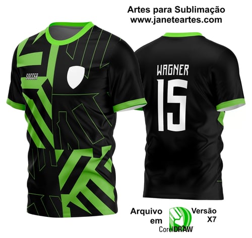 Arte Vetor Estampa Camisa Time Amador Futebol 2024 Arte Vetor Estampa Camisa Time Amador Futebol 2024