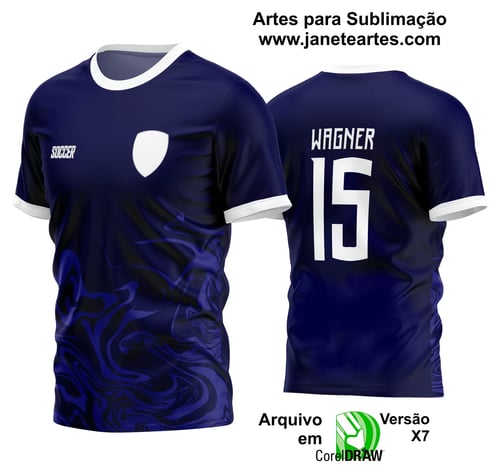 Arte Vetor Estampa Camisa Time Amador Futebol 2024 Arte Vetor Estampa Camisa Time Amador Futebol 2024