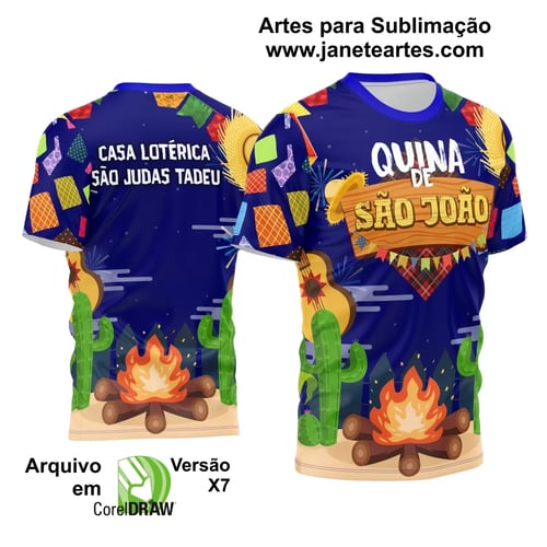 Arte Estampa Camisa Festa Junina Arraiá 2025 Arte Estampa Camisa Festa Junina Arraiá 2025
