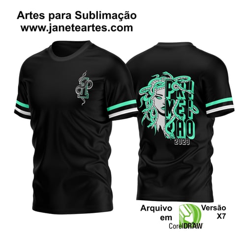 Arte Vetor Camisa Primeirão Medusa