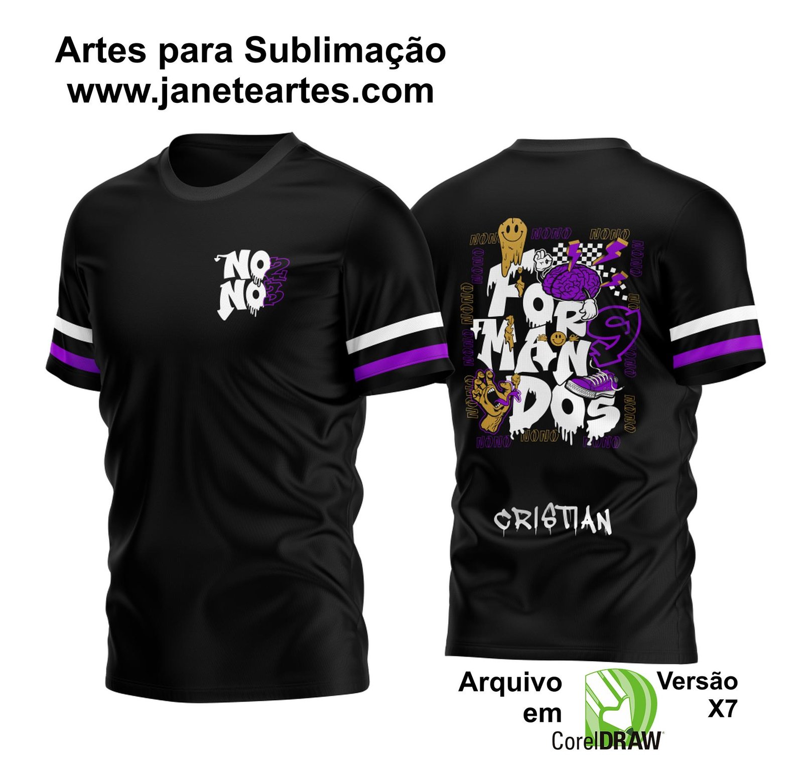 Arte Vetor Camisa Formandos Nono Ano 2023