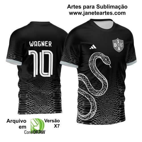 Arte Vetor Camisa Cobra de Time Futebol Arte Vetor Camisa Cobra de Time Futebol