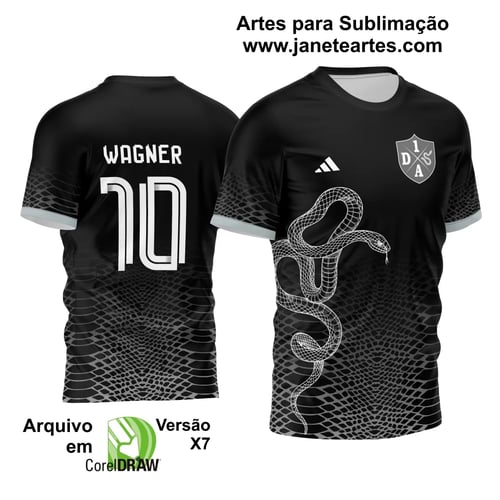 Arte Vetor Camisa Cobra de Time Futebol Arte Vetor Camisa Cobra de Time Futebol