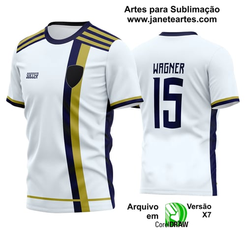Arte Vetor Estampa Camisa Time Amador Futebol 2024 Arte Vetor Estampa Camisa Time Amador Futebol 2024