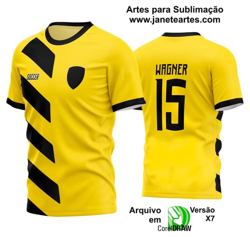 Arte Vetor Estampa Camisa Time Amador Futebol 2024 Arte Vetor Estampa Camisa Time Amador Futebol 2024