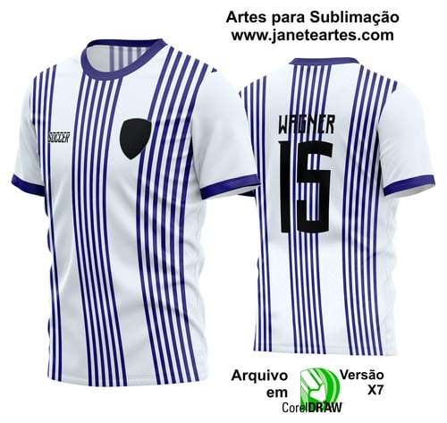 Arte Vetor Estampa Camisa Time Amador Futebol 2024 Arte Vetor Estampa Camisa Time Amador Futebol 2024