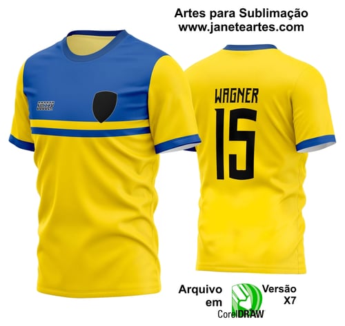 Arte Vetor Estampa Camisa Time Amador Futebol 2024 Arte Vetor Estampa Camisa Time Amador Futebol 2024