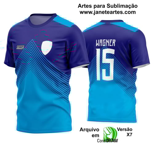Arte Vetor Estampa Camisa Time Amador Futebol 2024 Arte Vetor Estampa Camisa Time Amador Futebol 2024
