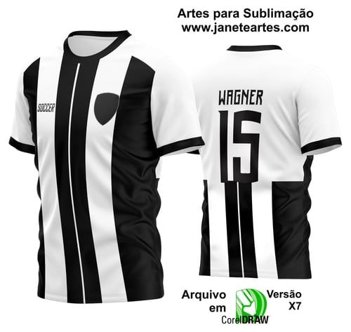 Arte Vetor Estampa Camisa Time Amador Futebol 2024 Arte Vetor Estampa Camisa Time Amador Futebol 2024