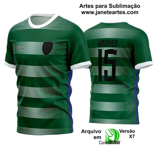 Arte Vetor Estampa Camisa Time Amador Futebol 2024 Arte Vetor Estampa Camisa Time Amador Futebol 2024