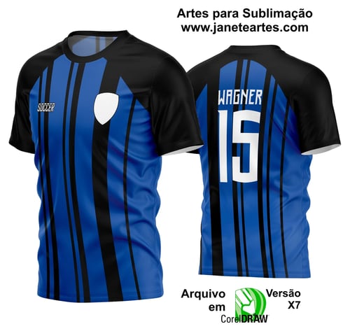 Arte Vetor Estampa Camisa Time Amador Futebol 2024 Arte Vetor Estampa Camisa Time Amador Futebol 2024
