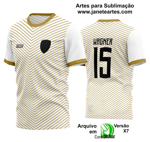 Arte Vetor Estampa Camisa Time Amador Futebol 2024 Arte Vetor Estampa Camisa Time Amador Futebol 2024