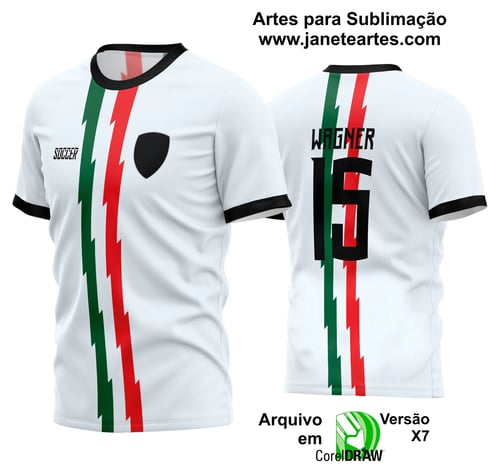 Arte Vetor Estampa Camisa Time Amador Futebol 2024 Arte Vetor Estampa Camisa Time Amador Futebol 2024
