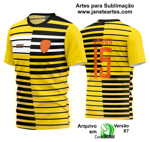 Arte Vetor Estampa Camisa Time Amador Futebol 2024 Arte Vetor Estampa Camisa Time Amador Futebol 2024