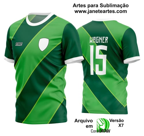 Arte Vetor Estampa Camisa Time Amador Futebol 2024