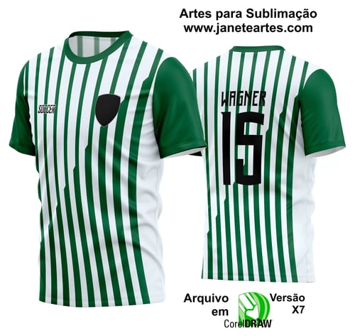 Arte Vetor Estampa Camisa Time Amador Futebol 2024 Arte Vetor Estampa Camisa Time Amador Futebol 2024
