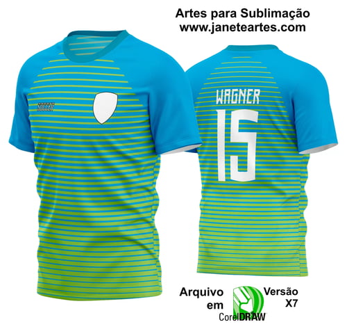 Arte Vetor Estampa Camisa Time Amador Futebol 2024 Arte Vetor Estampa Camisa Time Amador Futebol 2024