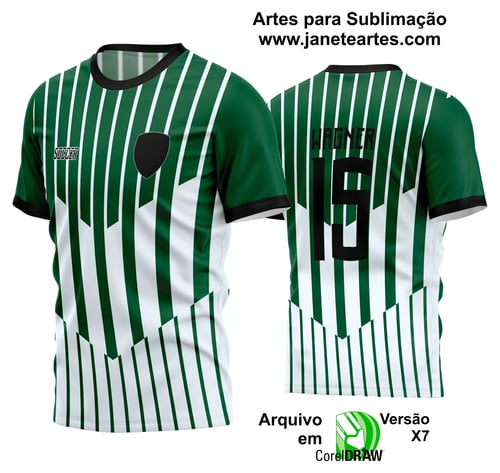 Arte Vetor Estampa Camisa Time Amador Futebol 2024 Arte Vetor Estampa Camisa Time Amador Futebol 2024