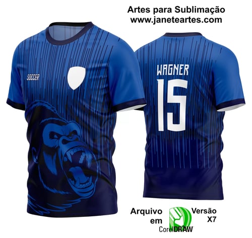 Arte Vetor Estampa Camisa Time Amador Futebol 2024 Arte Vetor Estampa Camisa Time Amador Futebol 2024