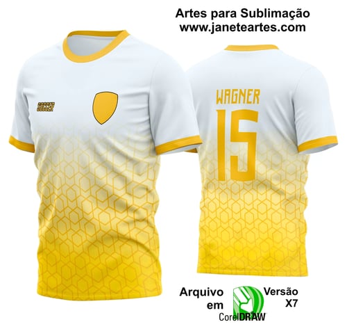 Arte Vetor Estampa Camisa Time Amador Futebol 2024