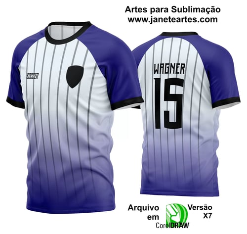 Arte Vetor Estampa Camisa Time Amador Futebol 2024 Arte Vetor Estampa Camisa Time Amador Futebol 2024