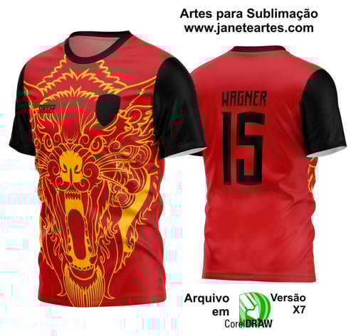 Arte Vetor Estampa Camisa Time Amador Futebol 2024 Arte Vetor Estampa Camisa Time Amador Futebol 2024