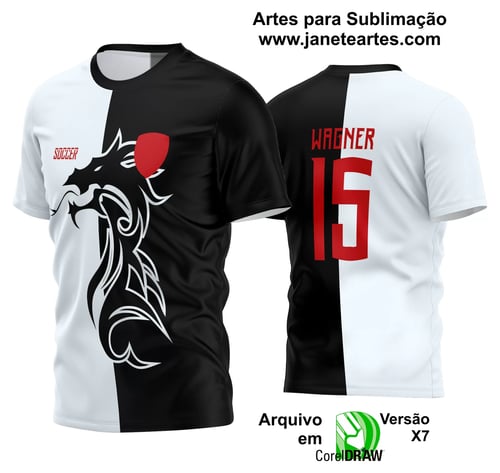 Arte Vetor Estampa Camisa Time Amador Futebol 2024 Arte Vetor Estampa Camisa Time Amador Futebol 2024
