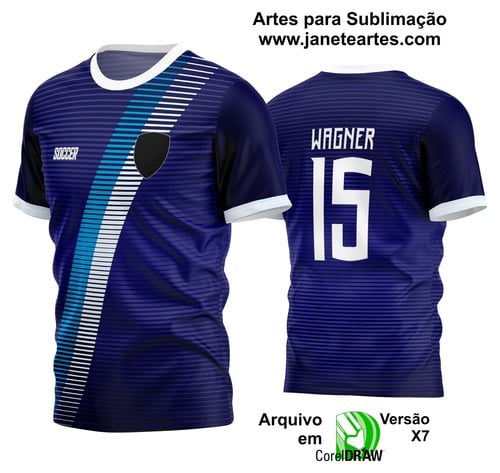 Arte Vetor Estampa Camisa Time Amador Futebol 2024 Arte Vetor Estampa Camisa Time Amador Futebol 2024
