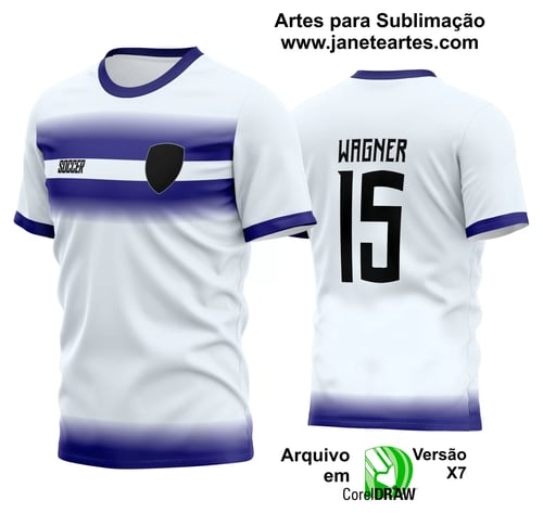 Arte Vetor Estampa Camisa Time Amador Futebol 2024 Arte Vetor Estampa Camisa Time Amador Futebol 2024