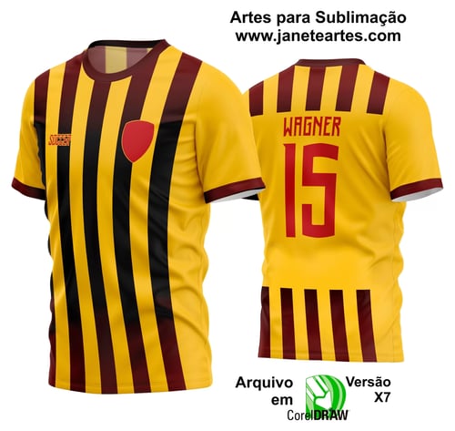 Arte Vetor Estampa Camisa Time Amador Futebol 2024 Arte Vetor Estampa Camisa Time Amador Futebol 2024