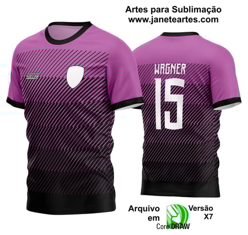 Arte Vetor Estampa Camisa Time Amador Futebol 2024 Arte Vetor Estampa Camisa Time Amador Futebol 2024
