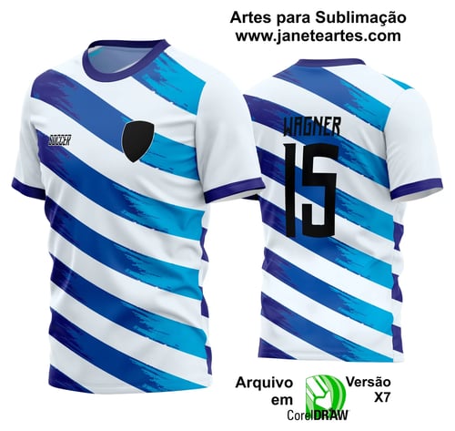 Arte Vetor Estampa Camisa Time Amador Futebol 2024 Arte Vetor Estampa Camisa Time Amador Futebol 2024