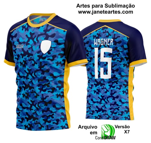 Arte Vetor Estampa Camisa Time Amador Futebol 2024 Arte Vetor Estampa Camisa Time Amador Futebol 2024