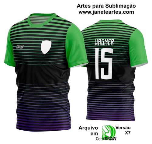 Arte Vetor Estampa Camisa Time Amador Futebol 2024 Arte Vetor Estampa Camisa Time Amador Futebol 2024