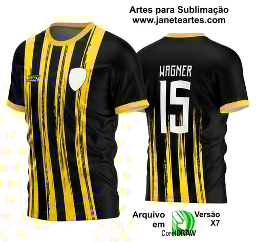 Arte Vetor Estampa Camisa Time Amador Futebol 2024 Arte Vetor Estampa Camisa Time Amador Futebol 2024
