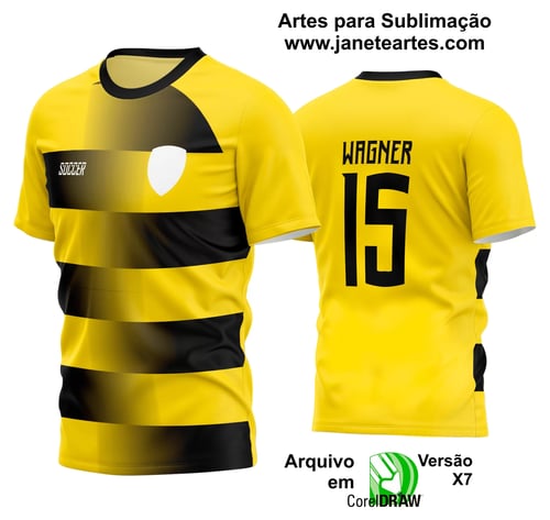 Arte Vetor Estampa Camisa Time Amador Futebol 2024 Arte Vetor Estampa Camisa Time Amador Futebol 2024