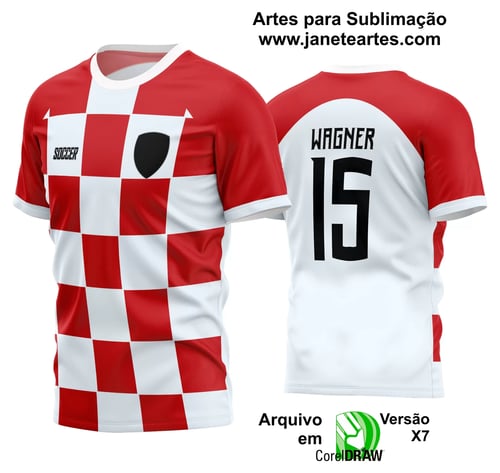 Arte Vetor Estampa Camisa Time Amador Futebol 2024 Arte Vetor Estampa Camisa Time Amador Futebol 2024