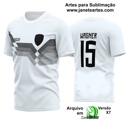 Arte Vetor Estampa Camisa Time Amador Futebol 2024 Arte Vetor Estampa Camisa Time Amador Futebol 2024
