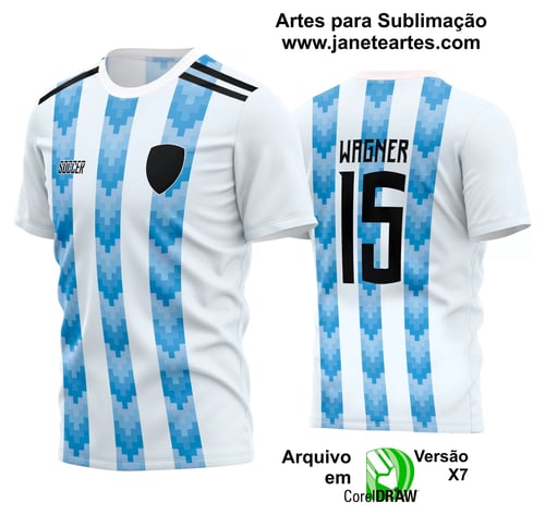Arte Vetor Estampa Camisa Time Amador Futebol 2024 Arte Vetor Estampa Camisa Time Amador Futebol 2024
