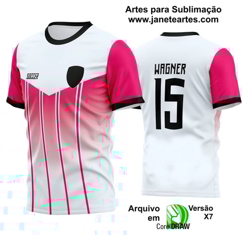 Arte Vetor Estampa Camisa Time Amador Futebol 2024 Arte Vetor Estampa Camisa Time Amador Futebol 2024