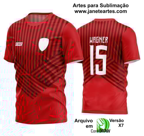 Arte Vetor Estampa Camisa Time Amador Futebol 2024 Arte Vetor Estampa Camisa Time Amador Futebol 2024