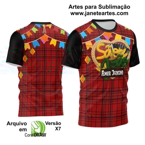 Arte Estampa Camisa Festa Junina Arraiá 2025 Arte Estampa Camisa Festa Junina Arraiá 2025