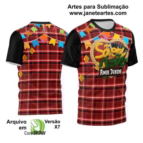 Arte Estampa Camisa Festa Junina Arraiá 2025 Arte Estampa Camisa Festa Junina Arraiá 2025