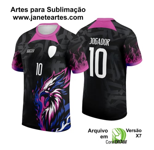 Arte Vetor Camisa Interclasse - Jogos Internos - 2024 - Águia Roxa