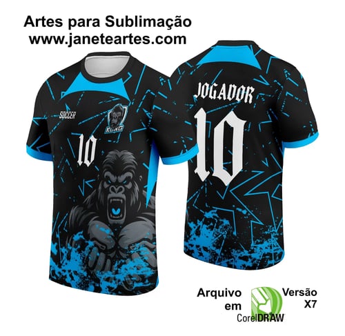 Arte Vetor Camisa Interclasse - Jogos Internos - 2024 Gorila