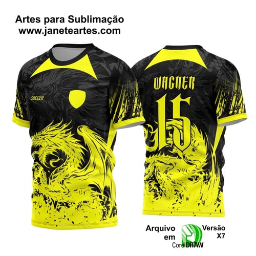 Arte Vetor Camisa Interclasse Dragão 2024